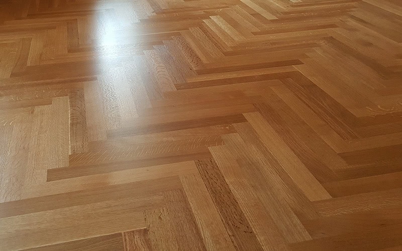 quarter sawn hardwood floor